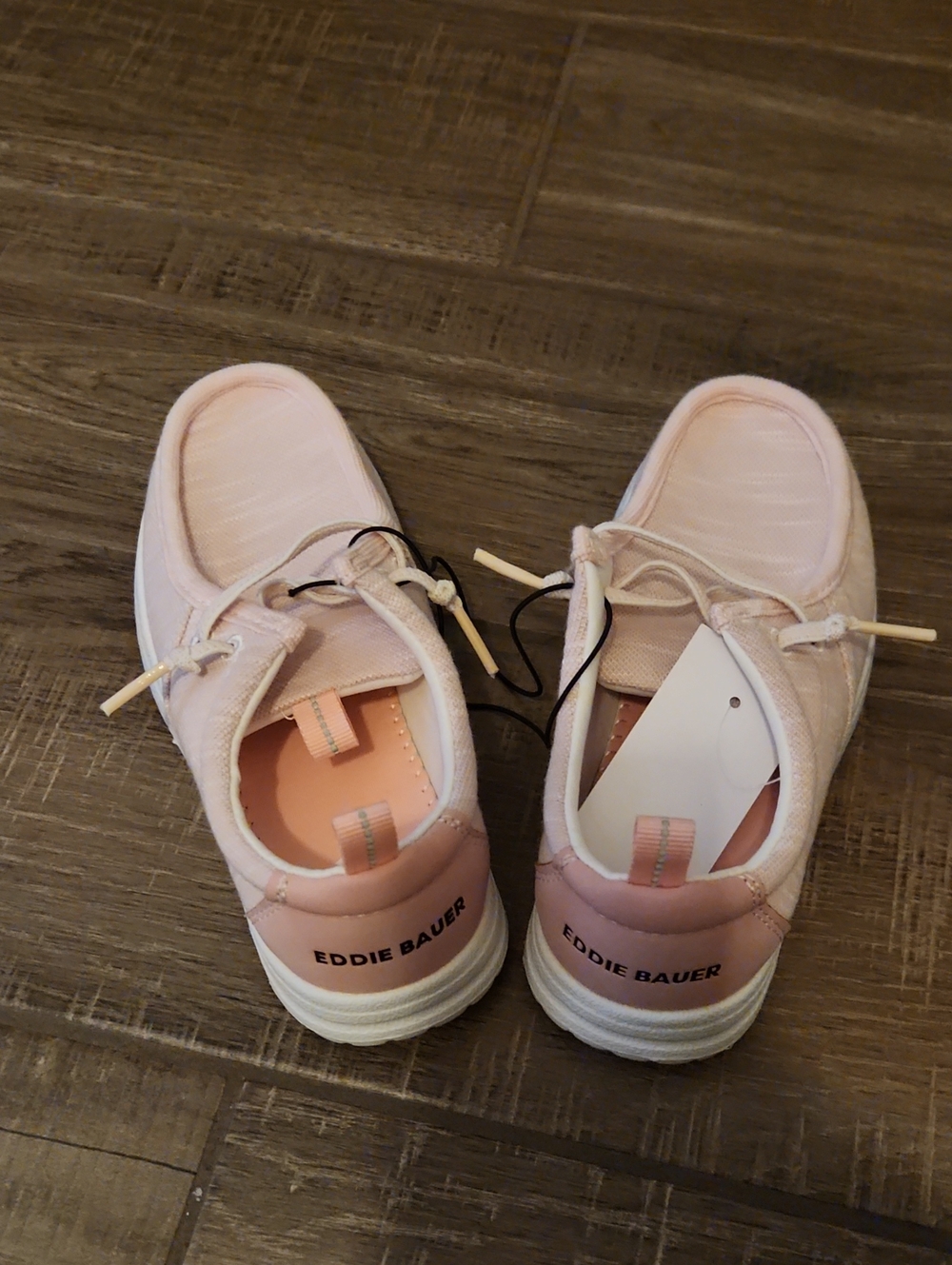 Eddie Bauer Kids Light Pink Slip-On Sneakers
